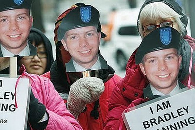Podporniki Bradleyja Manninga so za dan zaslišanja že napovedali zbiranje.