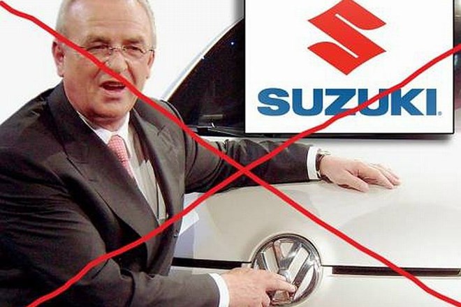 Suzuki začel arbitražo za prekinitev partnerstva s Volkswagnom