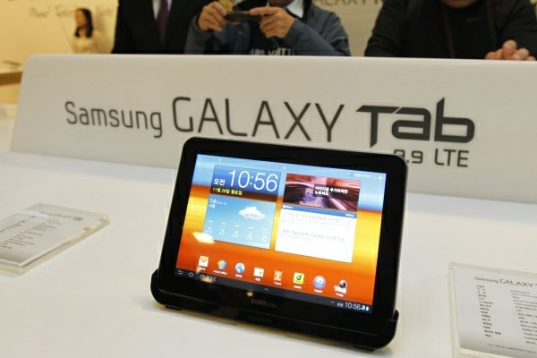 Samsung Galaxy Tab 8.9 LTE.