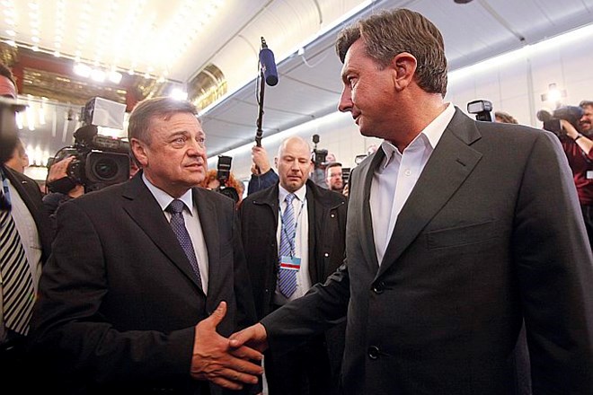 Zoran Janković in Botur Pahor sta se danes že srečala.