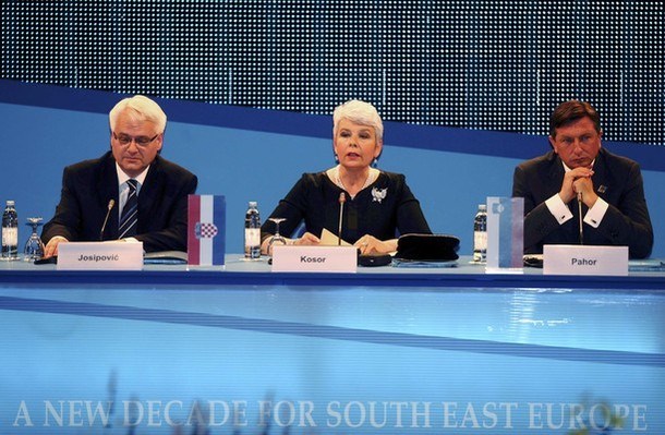 Josipović, Kosorjeva in Pahor.