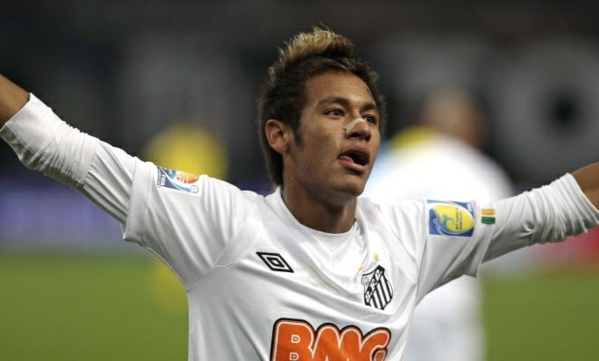 Prvo ime Santosa Neymar je zadetek dosegel v 19. minuti.