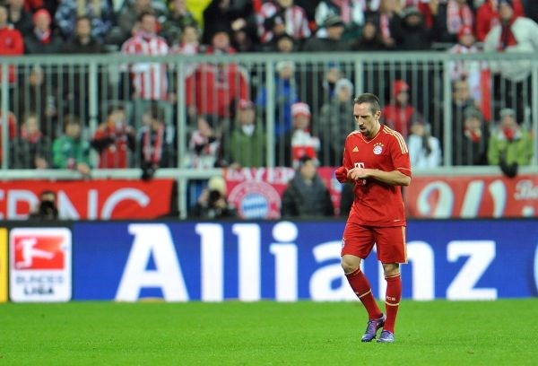 Franck Ribery bo segel globoko v žep.