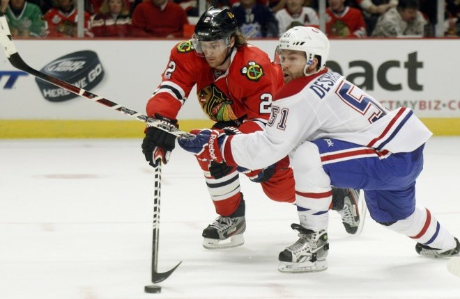 Hokejisti Chicaga so se po zmagi nad Montrealom še utrdili v vodstvu.