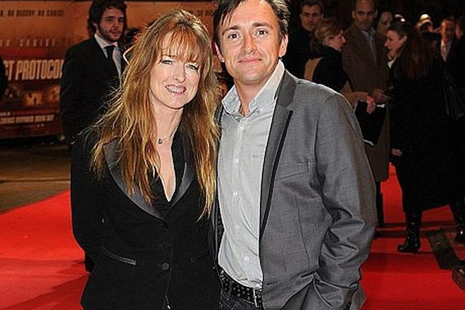 Hammond z ženo.