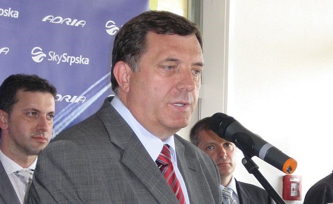 Predsednik Zveze neodvisnih socialdemokratov (SNSD) Milorad Dodik.