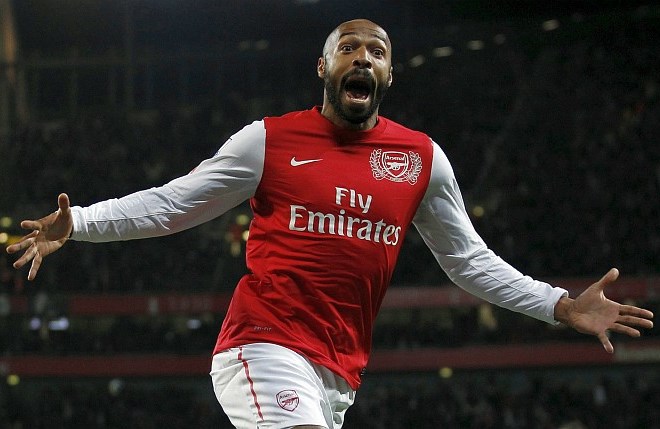 Thierry Henry je dosegel zmagoviti zadetek že na svoji prvi tekmi ob povratku v Arsenal.