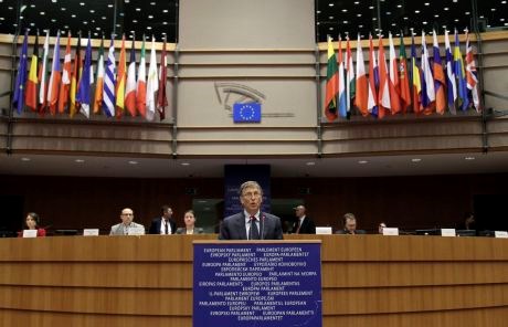 Bill Gates v Evropskem parlamentu