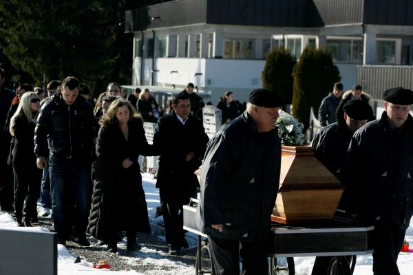 Današnji pogreb umorjenega 39-letnika.