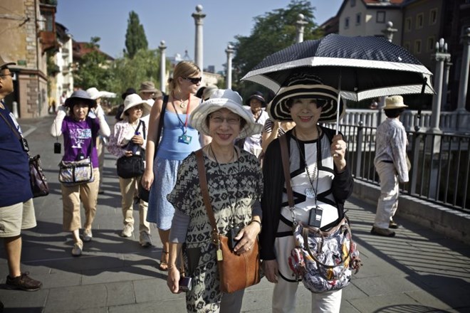 V Sloveniji lani 3,17 milijona turistov