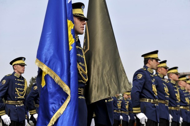 Pripadniki varnostnih sil Kosova. Fotografija je simbolična.