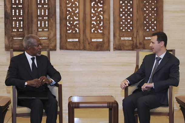 Sirski predsednik Bašar al Asad je na današnjem srečanju s posebnim odposlancem ZN in Arabske lige za Sirijo Kofijem Annanom...