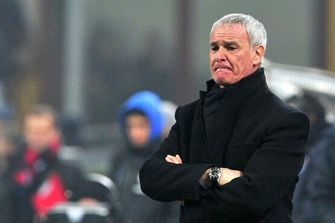 Claudio Ranieri na klopi Interja preživlja težke čase.