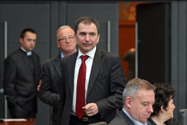 Vodja poslanske skupine SD Janko Veber.