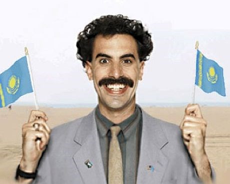 Kuvajt: Kazahstanski zmagovalki namesto himne zaigrali Boratovo verzijo