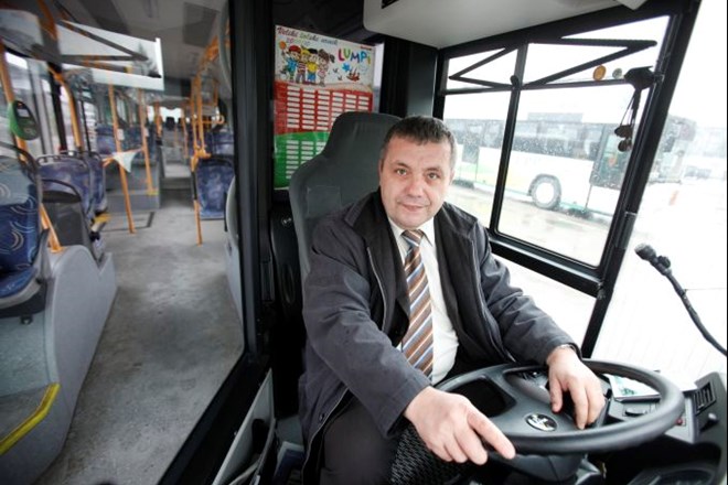 Direktor Ljubljanskega potniškega prometa (LPP)  Peter Horvat.