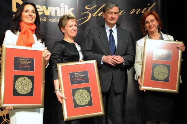 Türk se je pred kratkim udeležil slavnostne razglasitve najboljših zaposlovalcev v okviru projekta Zlata nit.