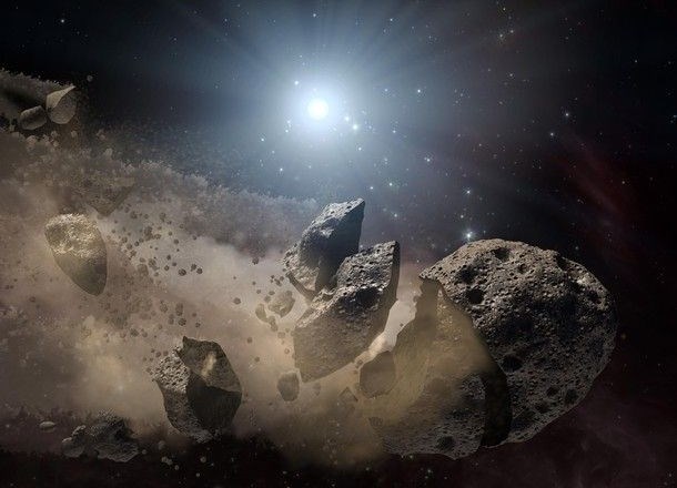 Googlovi šefi bi v vesolju kopali na asteroidih in iskali nove surovine