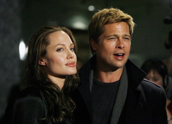 Brad in Angelina leta 2007.