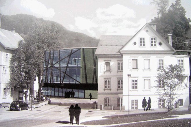 Takole so si  leta 2008 prvo idrijsko garažno hišo zamislili študentje ljubljanske fakultete za arhitekturo.