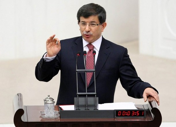 Turški zunanji minister Ahmet Davutoglu