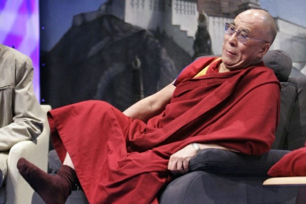 Duhovni vodja dalajlama Tenzin Gyatso.