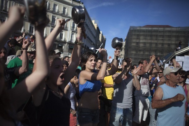 V Španiji zaradi varčevalnih ukrepov stavkajo učitelji