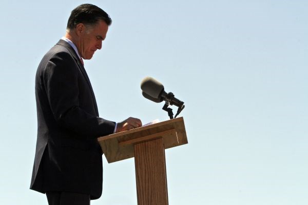 Republikanski predsedniški kandidat Mitt Romney.