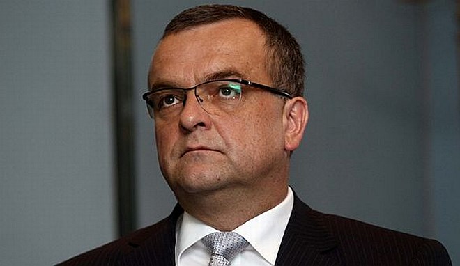Med protesti proti varčevanju napadli češkega finančnega ministra