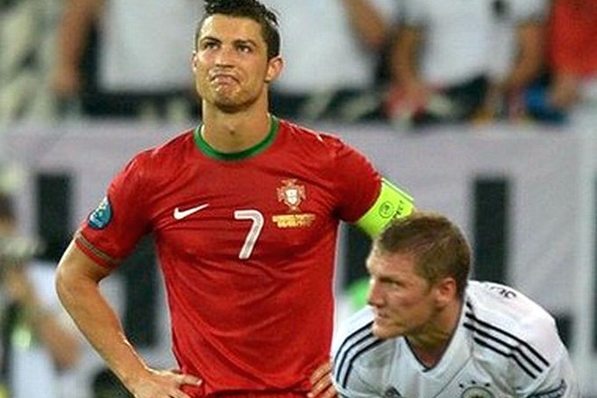 Cristiano Ronaldo je bil po porazu proti Nemčiji precej razočaran.