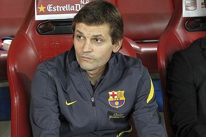 Novi trener Barcelone Tito Vilanova.