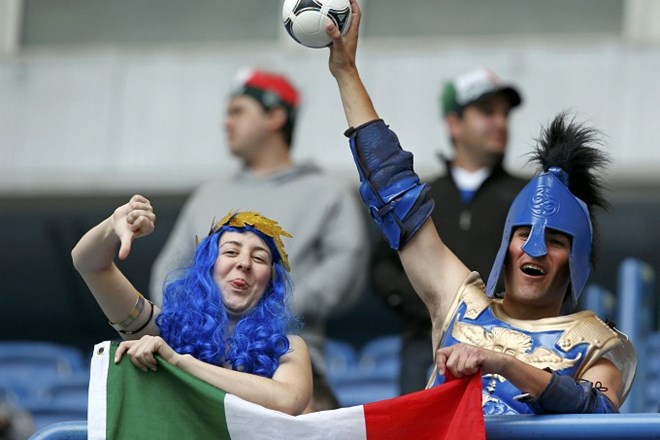 Italijani niso zadovoljni, ker njihovo himno na evropskem prvenstvu spremljajo žvižgi.
