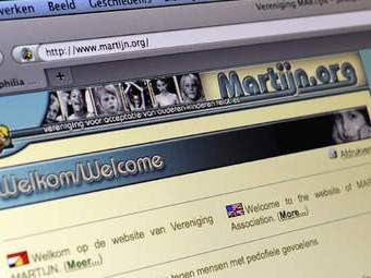 Spletna stran organizacije Vereniging Martijn
