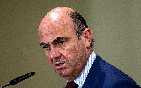 Španski gospodarski minister Luis de Guindos