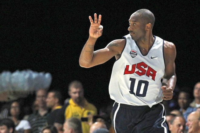 Kobe Bryant napoveduje novo zlato medaljo Američanov.