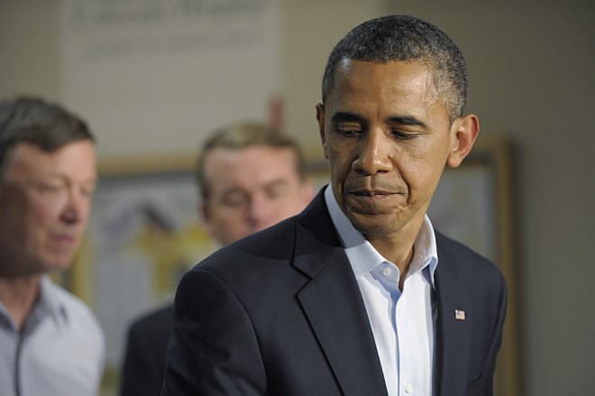Obama obiskal družine žrtev petkovega pokola v Koloradu