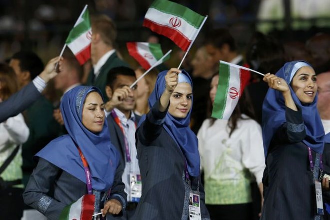 Iranke na olimpijskih igrah.