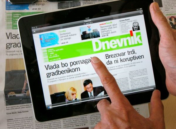 Napako že odpravljamo: Današnje številke Dnevnika ni na iPadih
