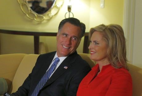 Mitt Romney z ženo Ann.