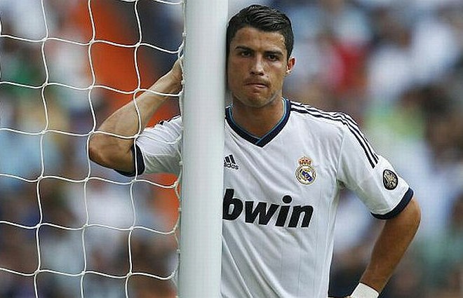 Cristiano Ronaldo v Madridu ni srečen.