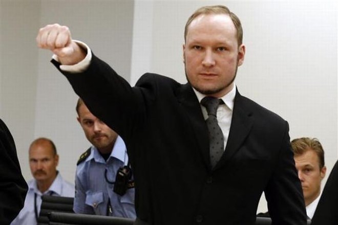 Norveški desničarski terorist Anders Behring Breivik.