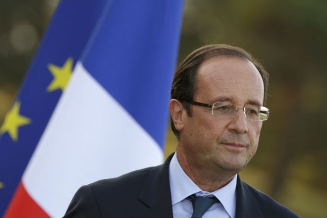 Francoski predsednik Francois Hollande