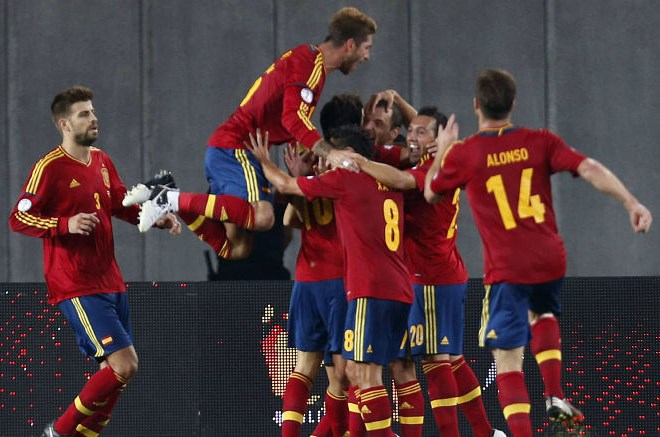 Španci so proti Gruziji slavili z 1:0.