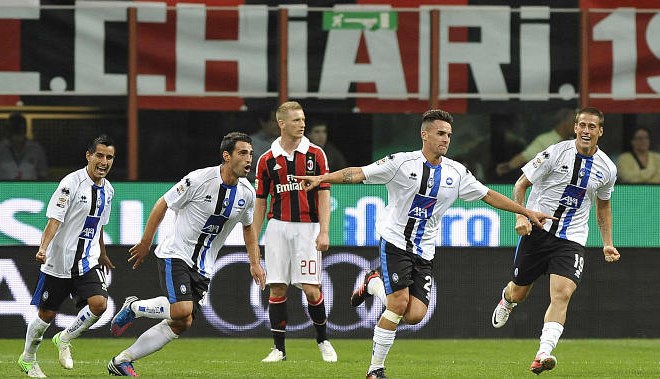 Atalanta je v soboto Milančane premagala z 1.0.