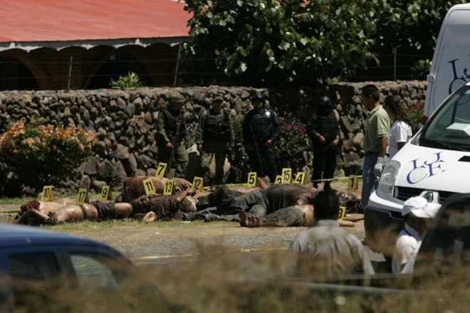 Na avtocesti v bližini kmetije v osrednji Mehiki so v nedeljo našli trupla 17 moških, od katerih jih je bila večina...