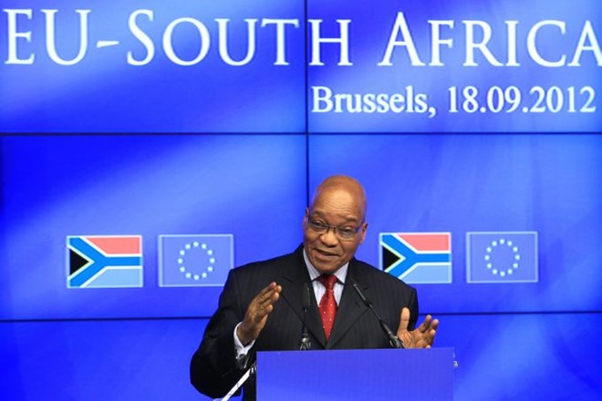 Južnoafriški predsednik Jacob Zuma.