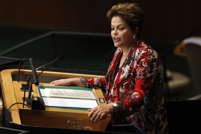 Brazilska predsednica Dilma Rousseff.