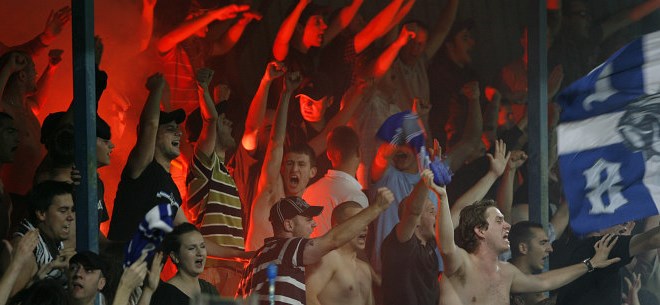 Dinamova navijaška skupina Bad Blue Boys je sinoči znova zahtevala odstop Zdravka Mamića.