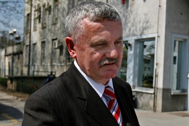 Predsednik Sindikata državnih organov Slovenije in tudi sam pravosodni policist Frančišek Verk.
