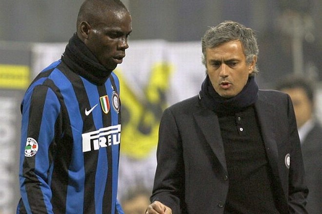 Jose Mourinho je pri Interju dve leti sodeloval z Mariom Balotellijem.
